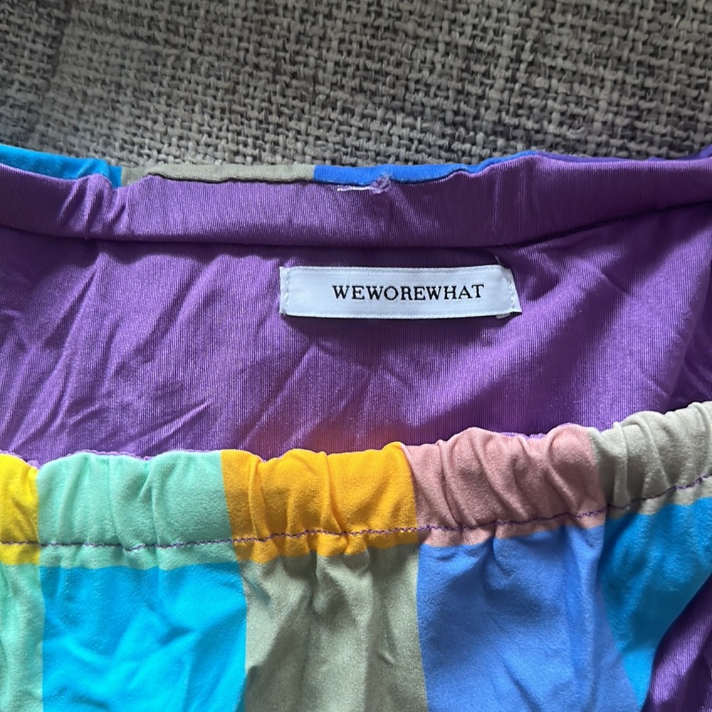 WeWoreWhat Multicolor Bandeau Bikini - Picture 4 of 10